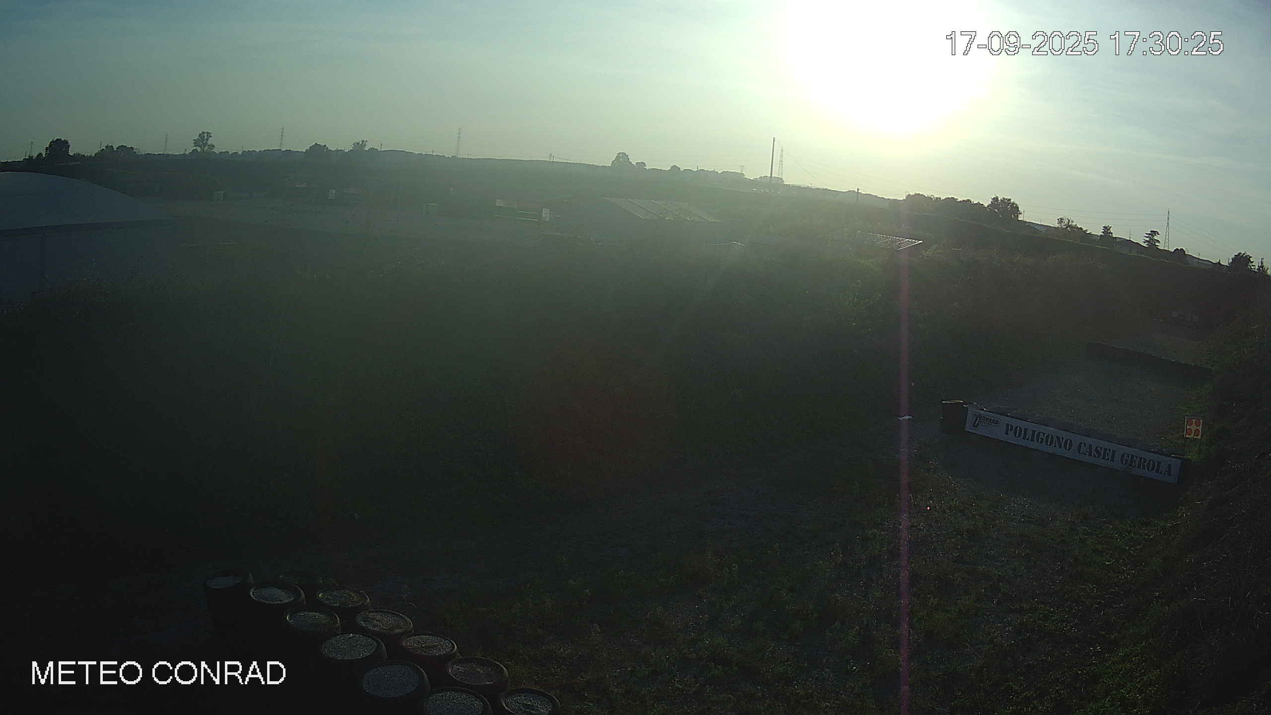 immagine della webcam nei dintorni di Pecetto di Valenza: webcam Casei Gerola